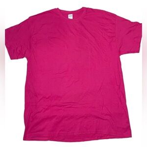 Vibrant Pink Short Sleeve Tee
